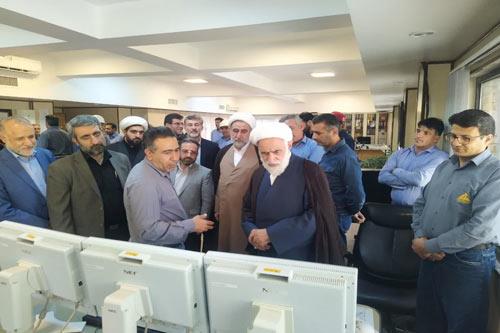 بازدید حجت الاسلام والمسلمین روحانی نژاد از سیمان شهر کرد