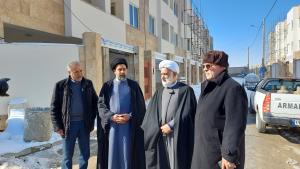 بازدید نماینده ولی فقیه و رئیس شورای مرکزی بنیاد مسکن انقلاب اسلامی از پروژه های مسکن شهری خراسان رضوی