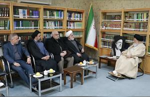 دیدار نماینده ولی فقیه در بنیاد مسکنانقلاب اسلامی  با آیت الله علم الهدی نماینده ولی فقیه در استان خراسان رضوی