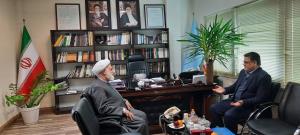 دیدار مهندس دائمی مدیر کل بنیاد مسکن استان گیلان با نماینده ولی فقیه و رئیس شورای مرکزی در بنیاددمسکن انقلاب اسلامی