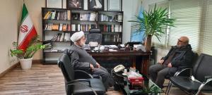 دیدار  مهندس  فتح اللهی مدیرعامل  شرکت عمران تکلار با نماینده ولی فقیه و رئیس شورای مرکزی در بنیاد مسکن انقلاب اسلامی