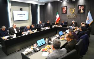برگزاری جلسه طرح تحول نظام بنگاه داری (سازماندهی هلدینگ ها و شرکت های تابعه) در بنیاد مسکن انقلاب اسلامی