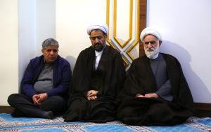 مراسم گرامیداشت شهید فرشید شهرکی با حضور حجت الاسلام والمسلمین روحانی نژاد نماینده ولی فقیه  در بنیاد مسکن انقلاب اسلامی