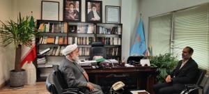 دیدار  مهندس عدیلی سرپرست بنیاد مسکن استان سیستان وبلوچستان با نماینده ولی فقیه و رئیس شورای مرکزی در بنیاد مسکن انقلاب اسلامی