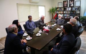 دیدار کانون بازنشستگان با حجت الاسلام والمسلمین روحانی نژاد نمانده ولی فقیه در بنیاد مسکن انقلاب اسلامی