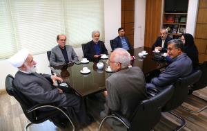 دیدار کانون بازنشستگان با حجت الاسلام والمسلمین روحانی نژاد نمانده ولی فقیه در بنیاد مسکن انقلاب اسلامی