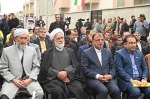 آئین افتتاح طرح های عمرانی در استان گلستان