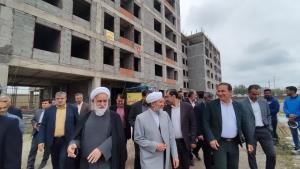 باز دید از پروژه نهضت ملی مسکن استان گلستان