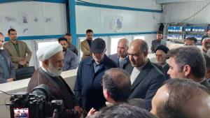 بازدید از ستاد بازسازی مناطق زلزله زده کاشمر