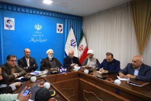 سخنرانی در محل فرمانداری کاشمر