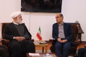 دیدار با استاندار  گیلان