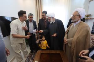 باز دید و تحویل واحد مسکونی محرومین استان گیلان